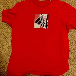 Red xL adidas graphic T Shirt